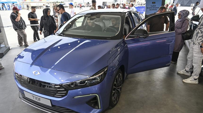 TEKNOFEST İstanbul'da Togg'un yeni modeli T10F tanıtıldı