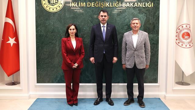 Bakan Kurum, Gürzel ve Ayduğan’ı kabul etti