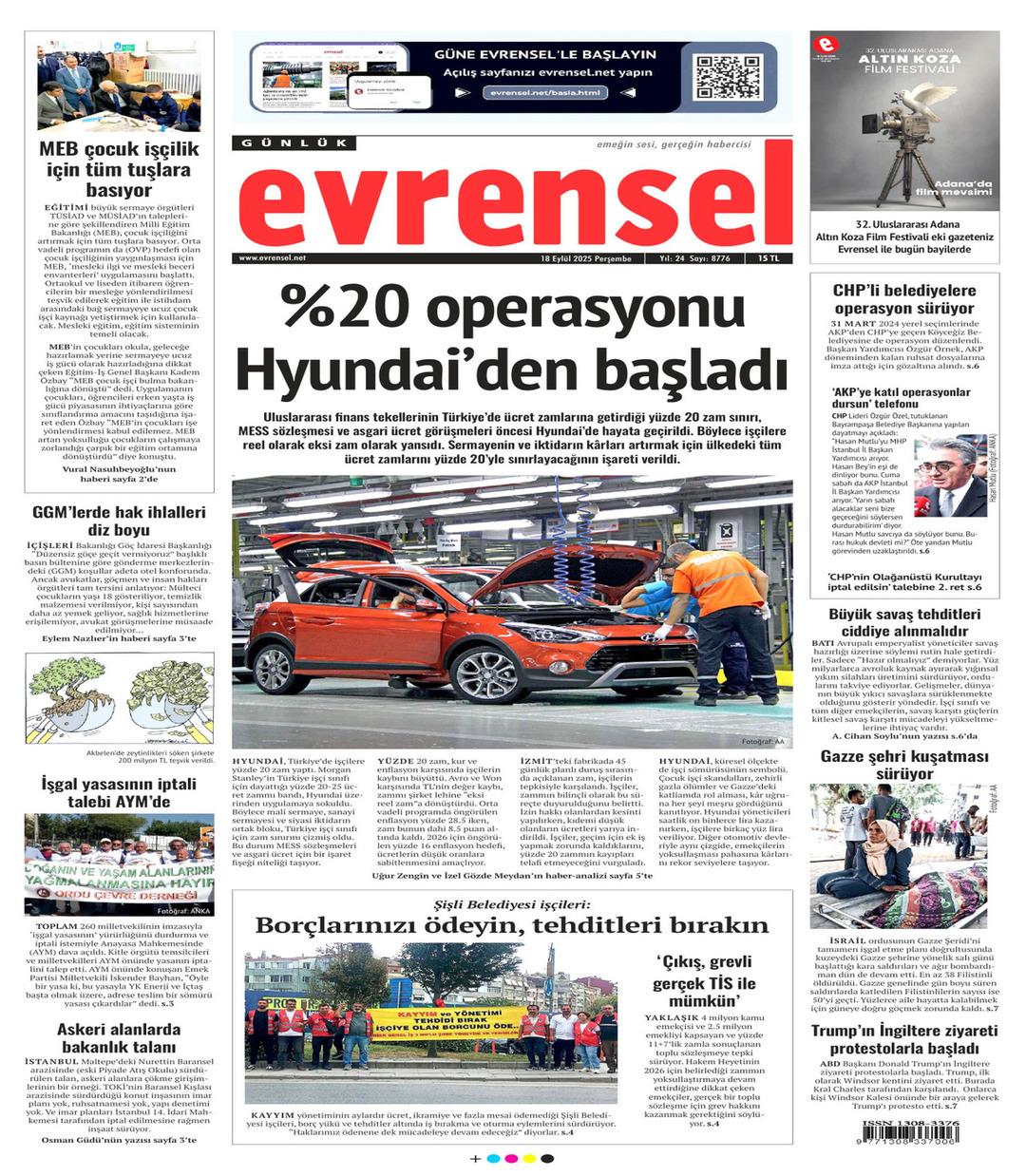 Evrensel Gazetesi
