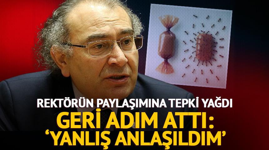 Rektörün paylaşımı ortalığı karıştırdı! Tepkiler üzerine açıklama yaptı: ‘Yanlış anlaşıldım'