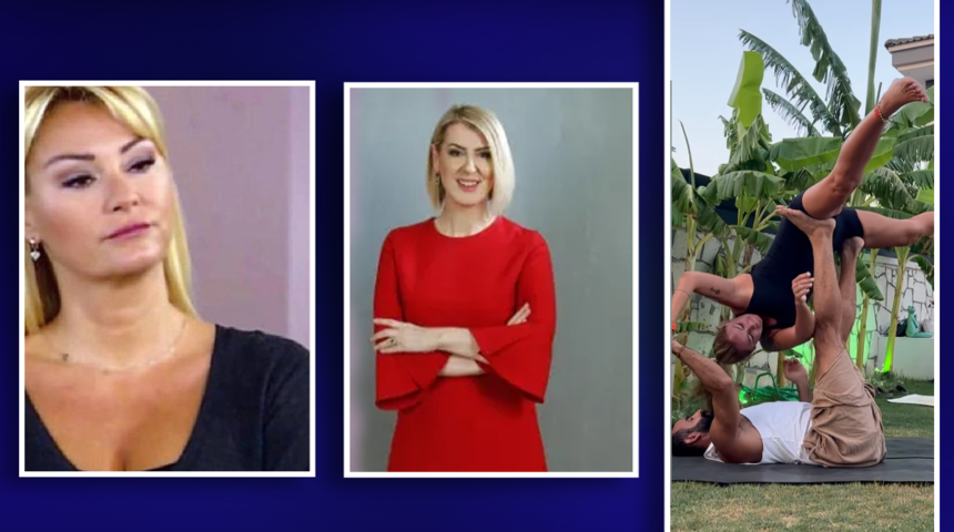 Sevda Türküsev bu sefer de Pınar Altuğ'un yogasına taktı! Pınar Altuğ duyunca...