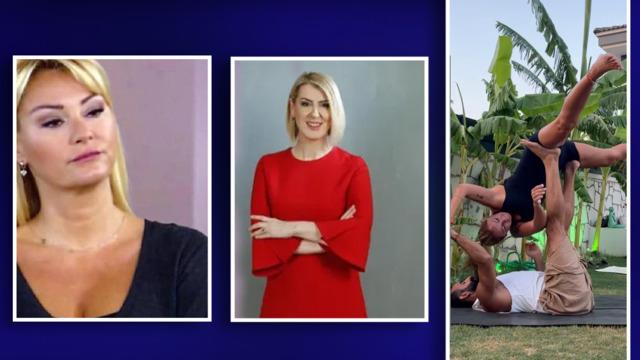 Sevda Türküsev bu sefer de Pınar Altuğ'un yogasına taktı! Pınar Altuğ duyunca...
