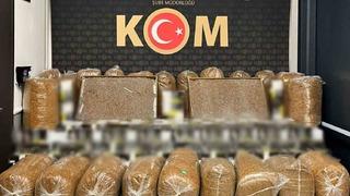 Afyonkarahisar'da 60 bin makaron ele geçirildi