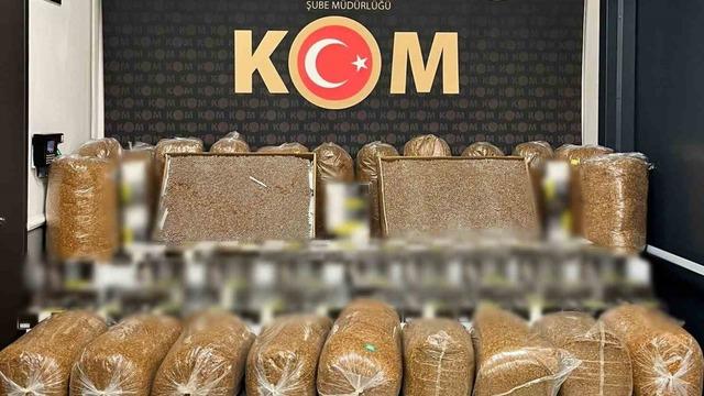 Afyonkarahisar'da 60 bin makaron ele geçirildi