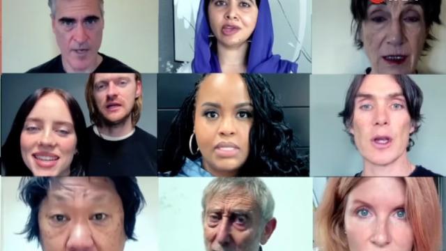 Dünyaca ünlü isimlerden Filistin için ortak mesaj: Hükümetine baskı yap