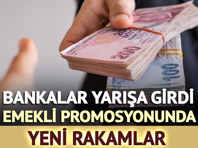 Emekli promosyon 2025 rakamları güncellendi! Banka banka belli oldu, Yapı Kredi, Ziraat, Akbank, Garanti, QNB, İş Bankası…