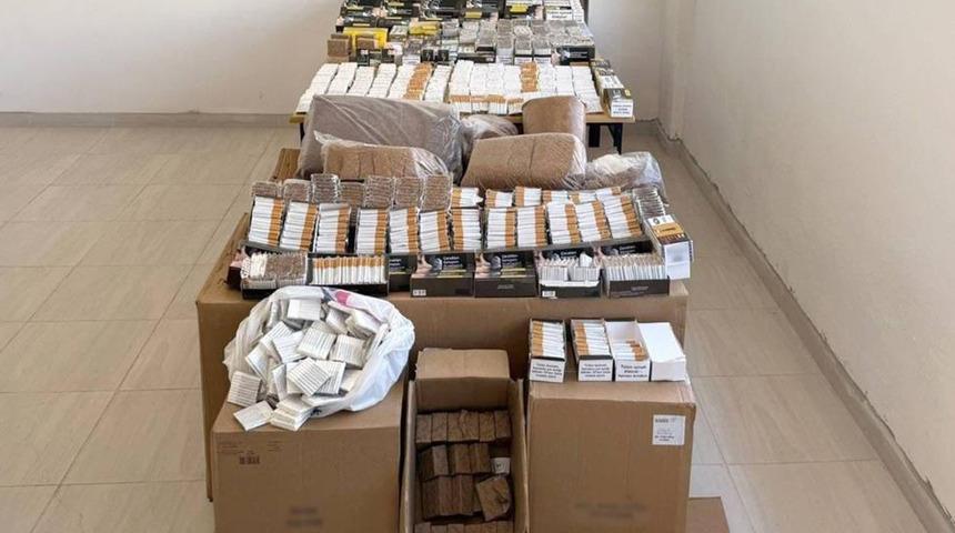 Binlerce makaron ele geçirildi: 4 gözaltı