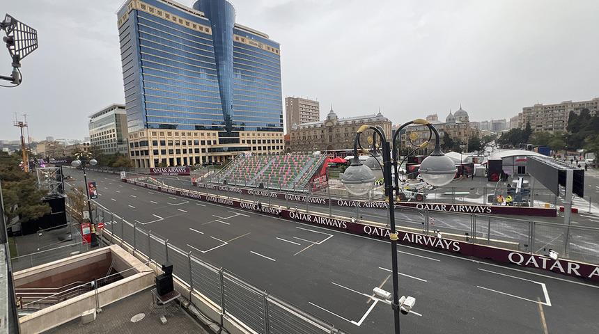 Bakü sokakları, Formula 1 Azerbaycan Grand Prix'si için 9. kez piste dönüştürüldü