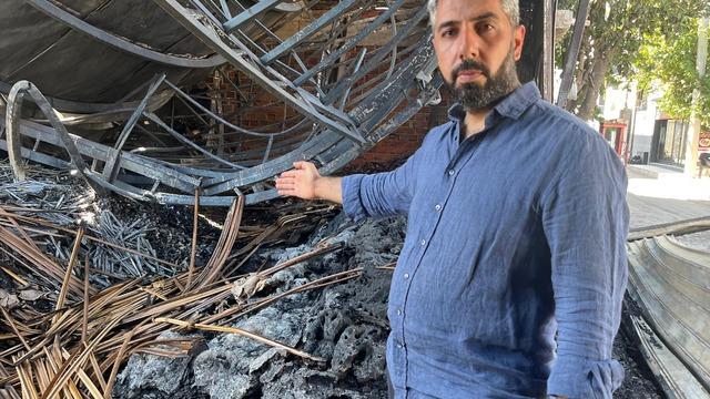 Buca'da çöp yangını: 30 milyon lira zarar