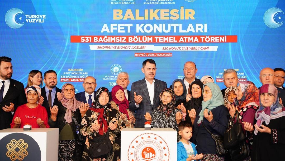 Bakan Kurum teslim tarihini duyurdu! 500 yeni konut için ilk adım atıldı 2