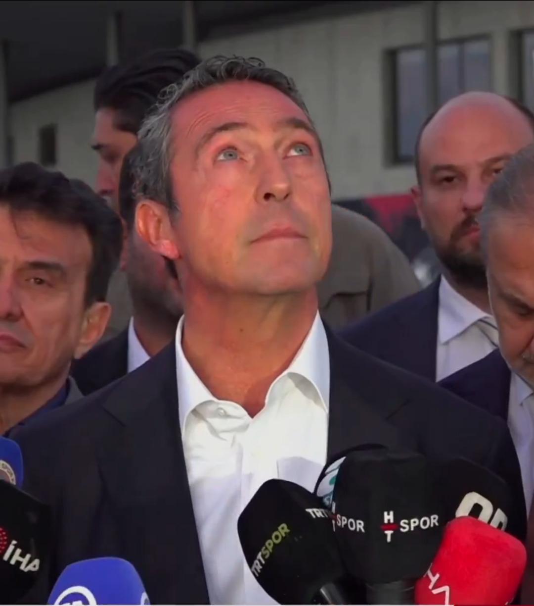 Fenerbahçe de Başkan Ali Koç TFF ziyareti sonrası açıklamalarda bulundu!   İçimizde fırtınalar kopuyor... Cumhurbaşkanımıza sesleniyorum!   ifadeleri gündem oldu  4