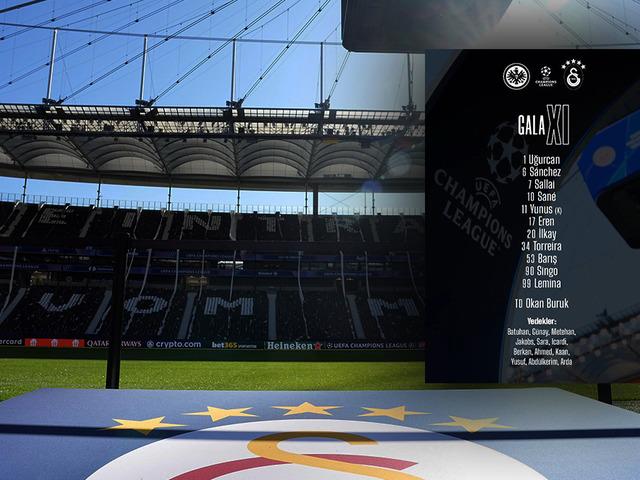 Galatasaray'dan Şampiyonlar Ligi'ne sürpriz ilk 11!