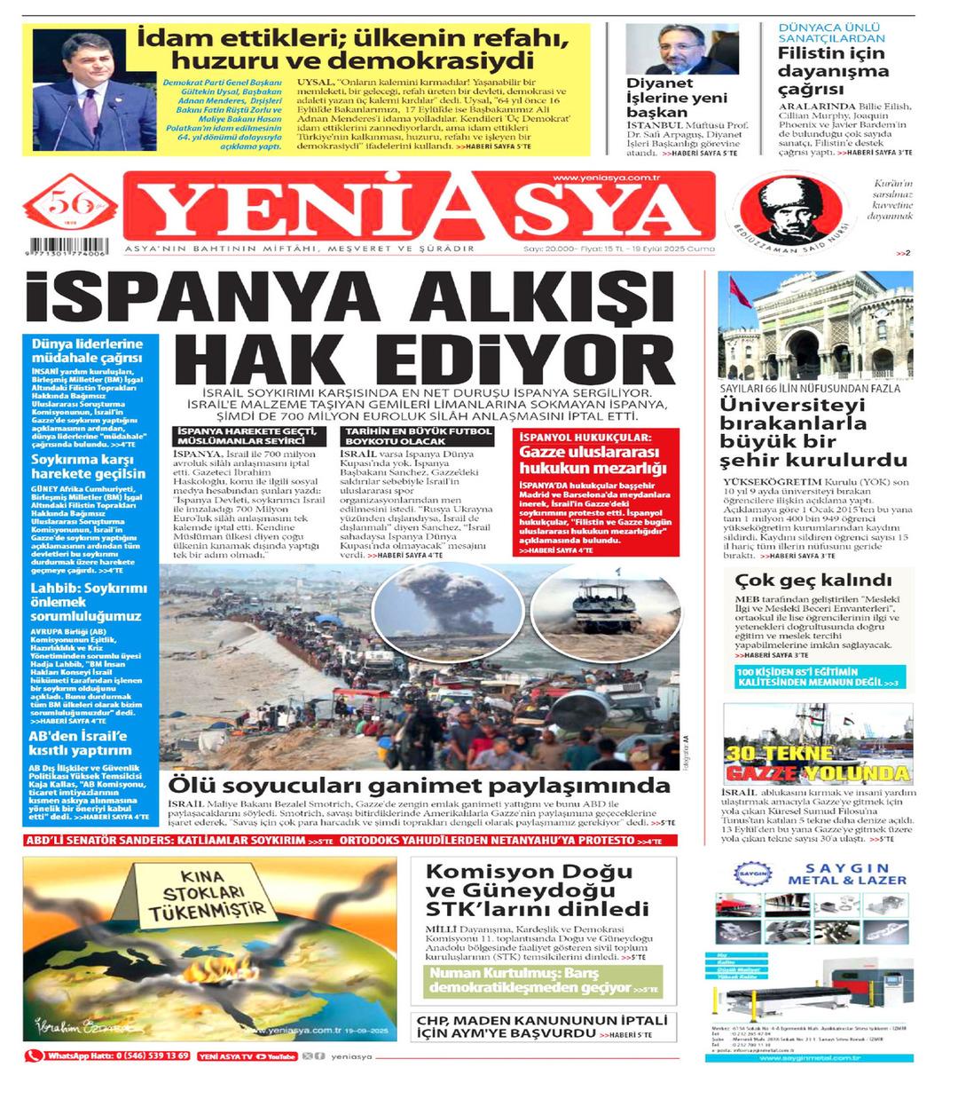 Yeni Asya Gazetesi