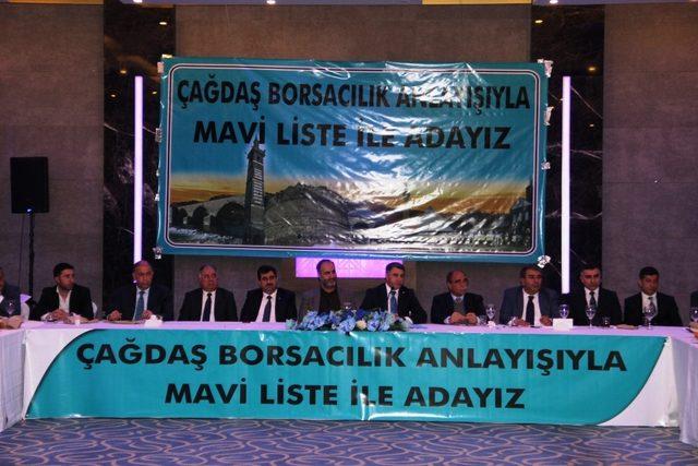 Yeşil, DTB başkanlığına yeninden aday