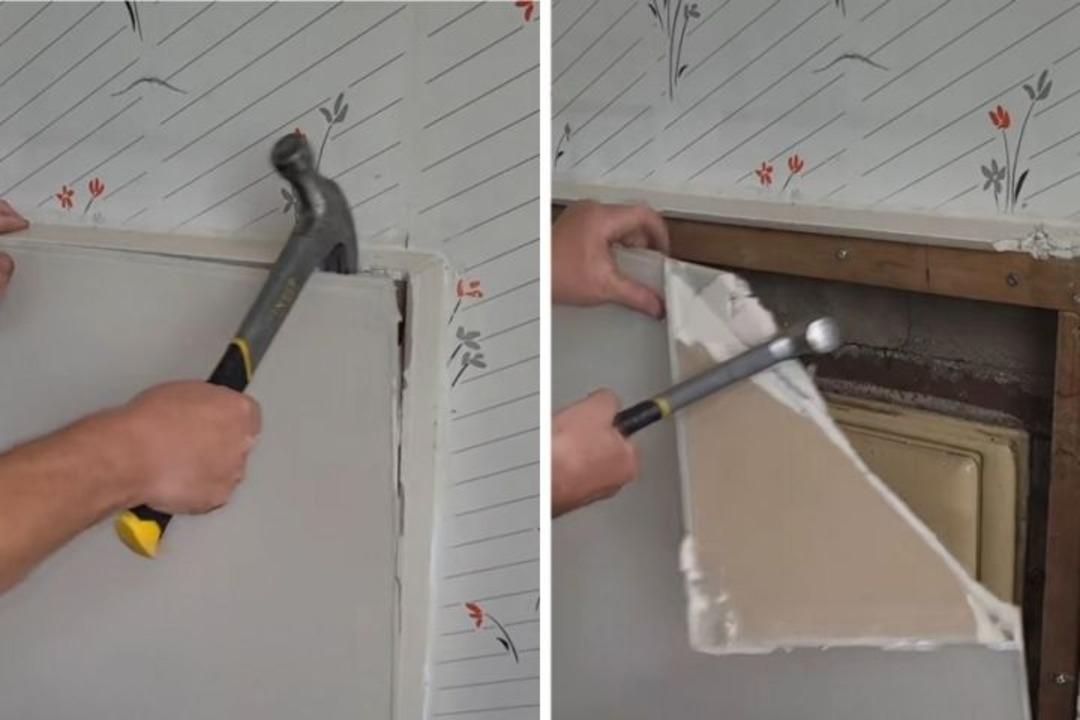 Yeni evlerine tadilat yapıyorlardı! Duvarı sökünce şaşkına uğradılar! Bakın ne çıktı 1