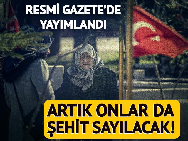 Orman yangını sırasında hayatını kaybedenler şehit sayılacak! Resmi Gazete'de yayımlandı