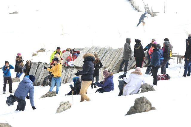 Kar Şenlikleri’nde Afrin için dualar edildi