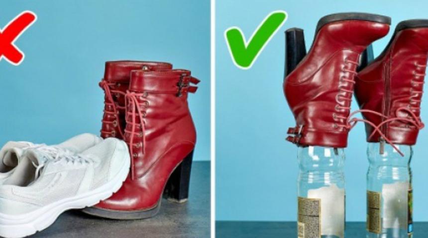 Ayakkabılarınız bu p&uuml;f noktalarıyla yeni gibi g&ouml;r&uuml;necek