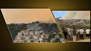 Alanya'daki yangında korkulan oldu! Alevler yerleşim yerlerine yaklaştı... Korkunç görüntüler