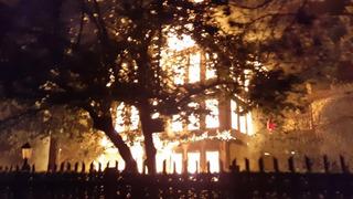 Tarihi konakta kundaklama şüphesi! 2 kişi tutuklandı