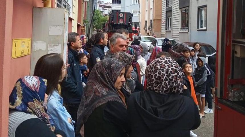 Samsun'da kombi patlaması korkuttu