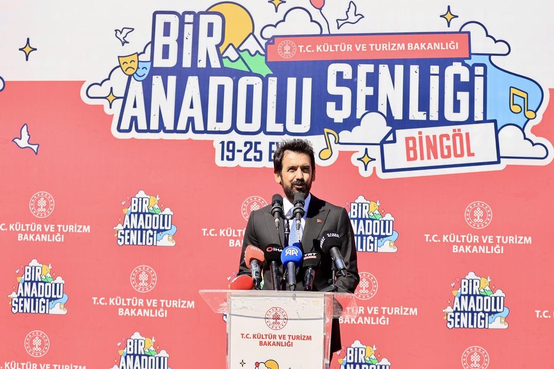 Bingöl de "Bir Anadolu Şenliği" başladı! Kültür, sanat ve geleneksel değerleri buluşturuyor 1