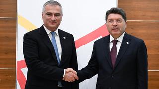 Bakan Tunç, Gürcistan Adalet Bakanı Salia ile görüştü