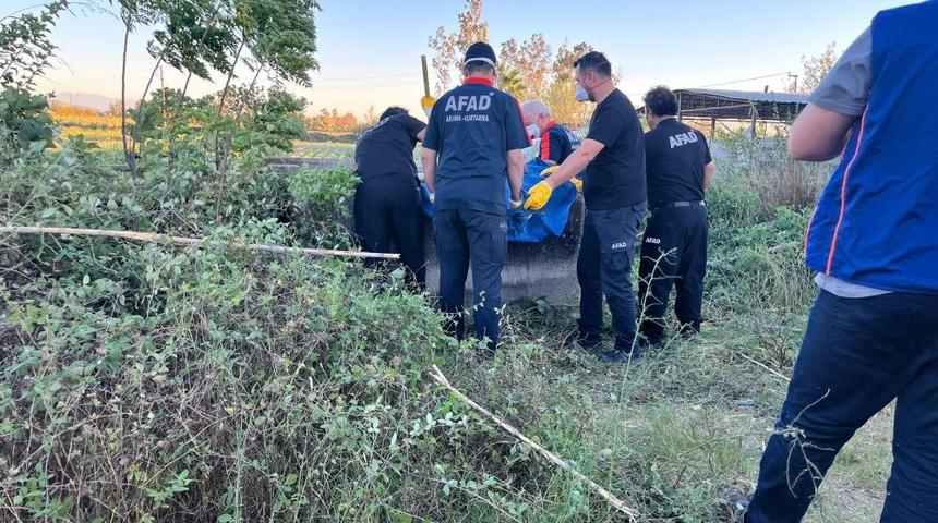 Osmaniye’de kayıp olarak aranan yaşlı adam sulama kanalında ölü bulundu