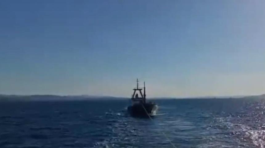 Çanakkale Boğazı'nda gemi arızası