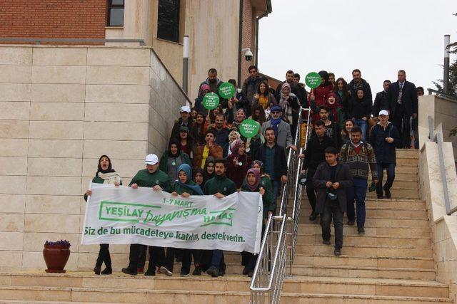 Bağımlılığa karşı farkındalık yürüyüşü