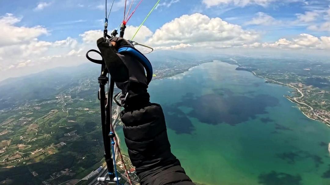 Saatlerce sürdü: Tam 112 kilometre! Sakarya dan havalandı Eskişehir e indi... 1