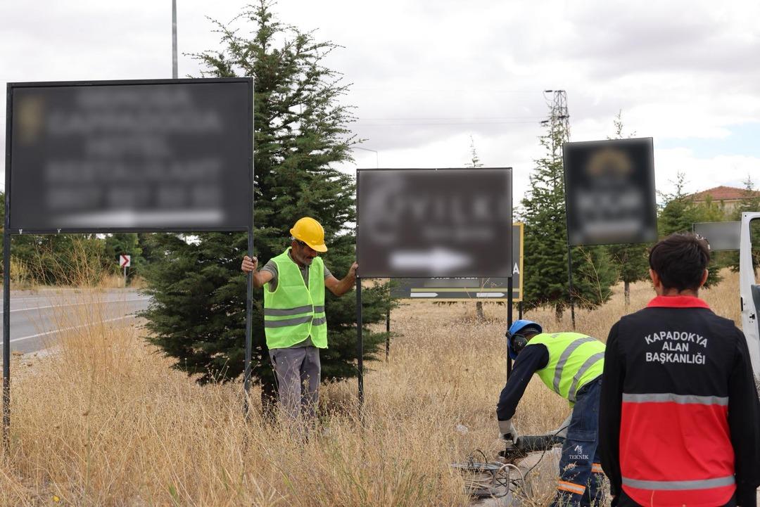 Kapadokya da doğal dokuya uygun düzenleme yapıldı!  Mirası korumak hepimizin sorumluluğu  1