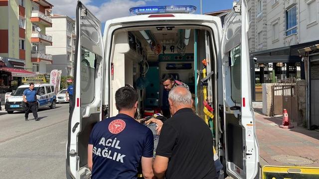 Karaman’da bir kişi yeni aldığı üç tekerlekli bisikletle kaza yaparak yaralandı