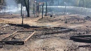 Karataş’ta tarım işçilerini vuran yangın