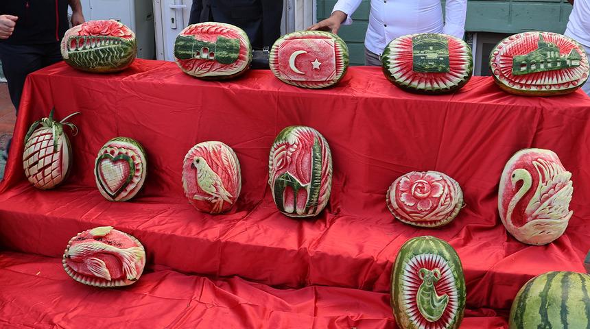 "15. Diyarbakır Karpuzu Tanıtım Etkinlikleri" düzenlendi: En büyük karpuzlar seçildi