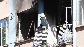 Konya'da yangında 13 kişi dumandan etkilendi