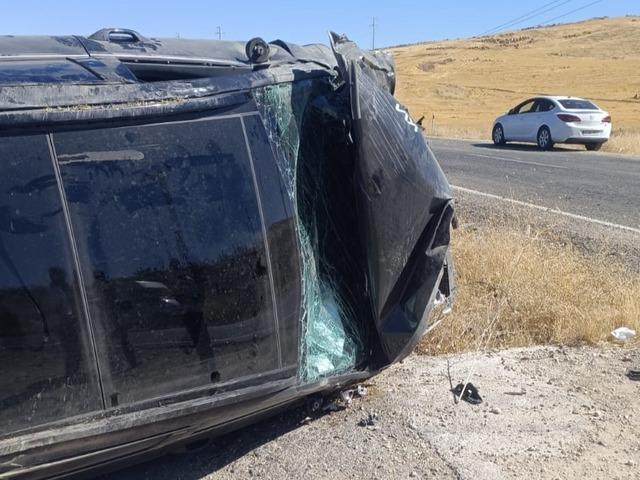Siirt Kurtalan da trafik kazası: 1 yaralı 1