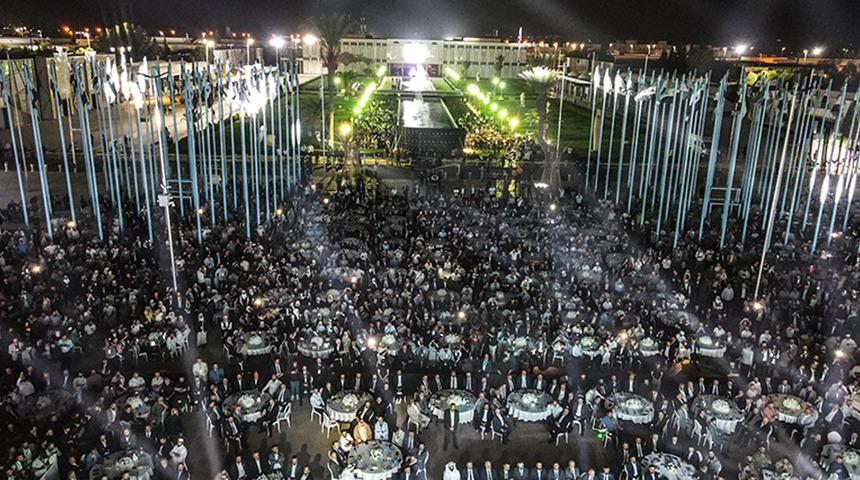 Suriye’nin Şam Kırsalı ilinde milyonlarca dolarlık bağış kampanyası düzenlendi