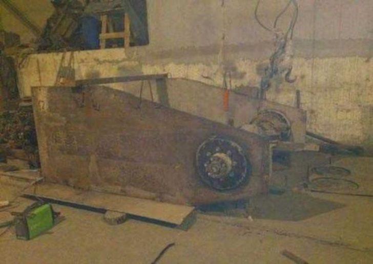 Kendi başına tankını yaptı! G1