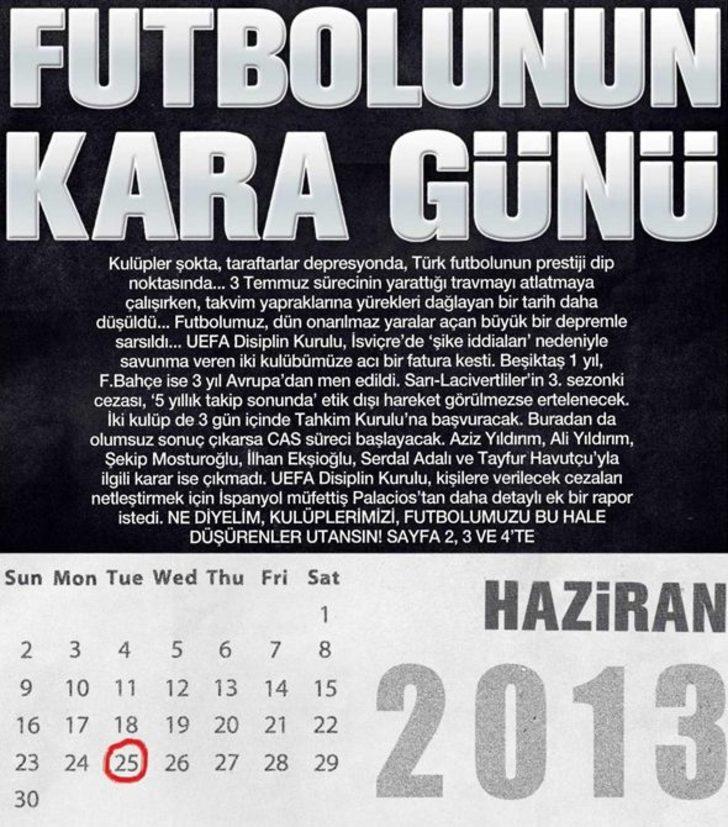 İşte ceza manşetleri G5