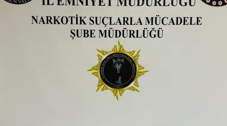 Samsun'da düzenlenen operasyonda uyuşturucu madde ele geçirildi