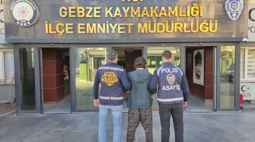 Kocaeli'de 13 yıl 7 ay kesinleşmiş hapis cezası bulunan hükümlü yakalandı