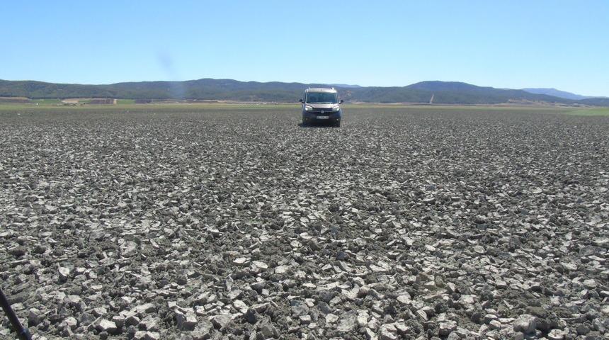 Gaziantep'teki Tahtaköprü Barajı'nda su seviyesi yüzde 30'a düştü