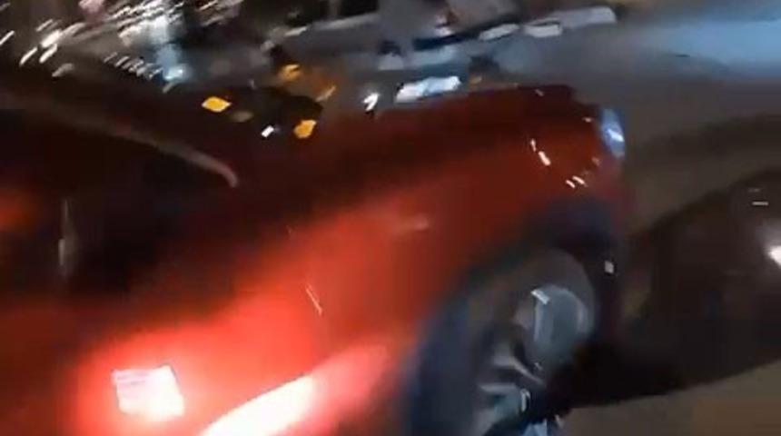 Kaza anı kask kamerasında