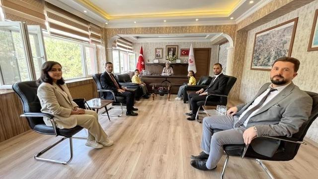 Kaymakam Kılıç, eğitimcileri ağırladı