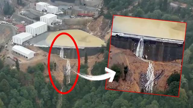 AK Partili vekilin maden sahasında atık su havuzu taştı iddiası! Tedirgin eden görüntüler sonrası inceleme başlatıldı