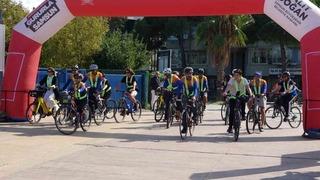 Samsun'da Avrupa hareketlilik haftası bisiklet turu