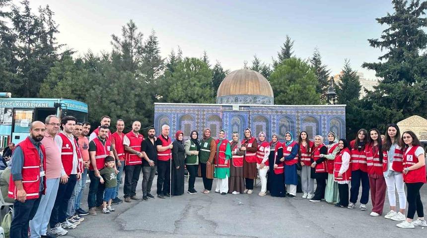 Mardin'de Filistin için anlamlı etkinlik