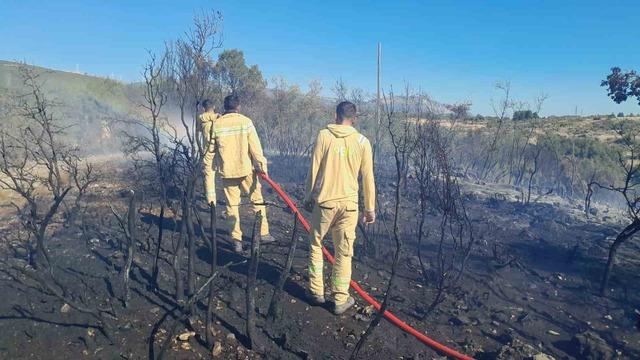 Menteşe’de çıkan yangın kontrol altına alındı 2