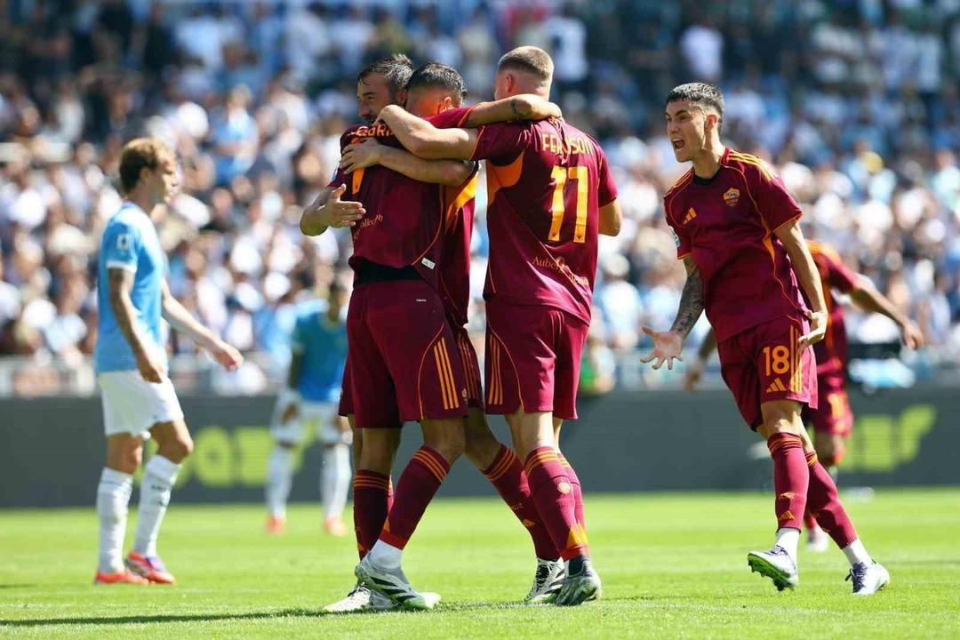 Roma, Serie A’nın 4. haftasında derbide deplasmanda karşılaştığı Lazio’yu 1-0 mağlup etti! 1
